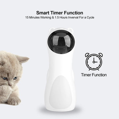 Automatic Laser Cat Toy Bear Laser Cat Toy LED Red Laser Cat Cat Toy