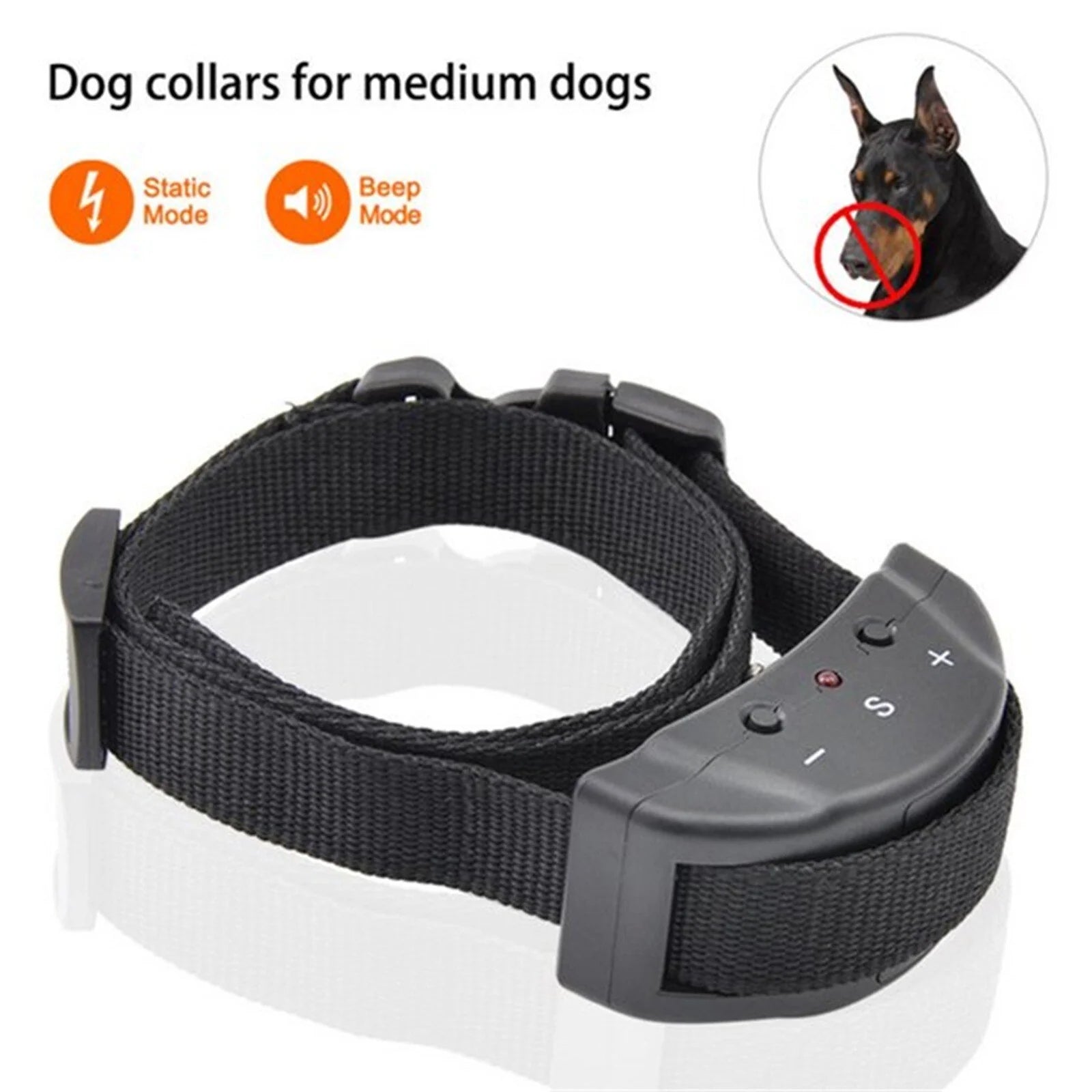 Automatic anti Bark Barking Dog Shock Control Collar Device Large Medium Small