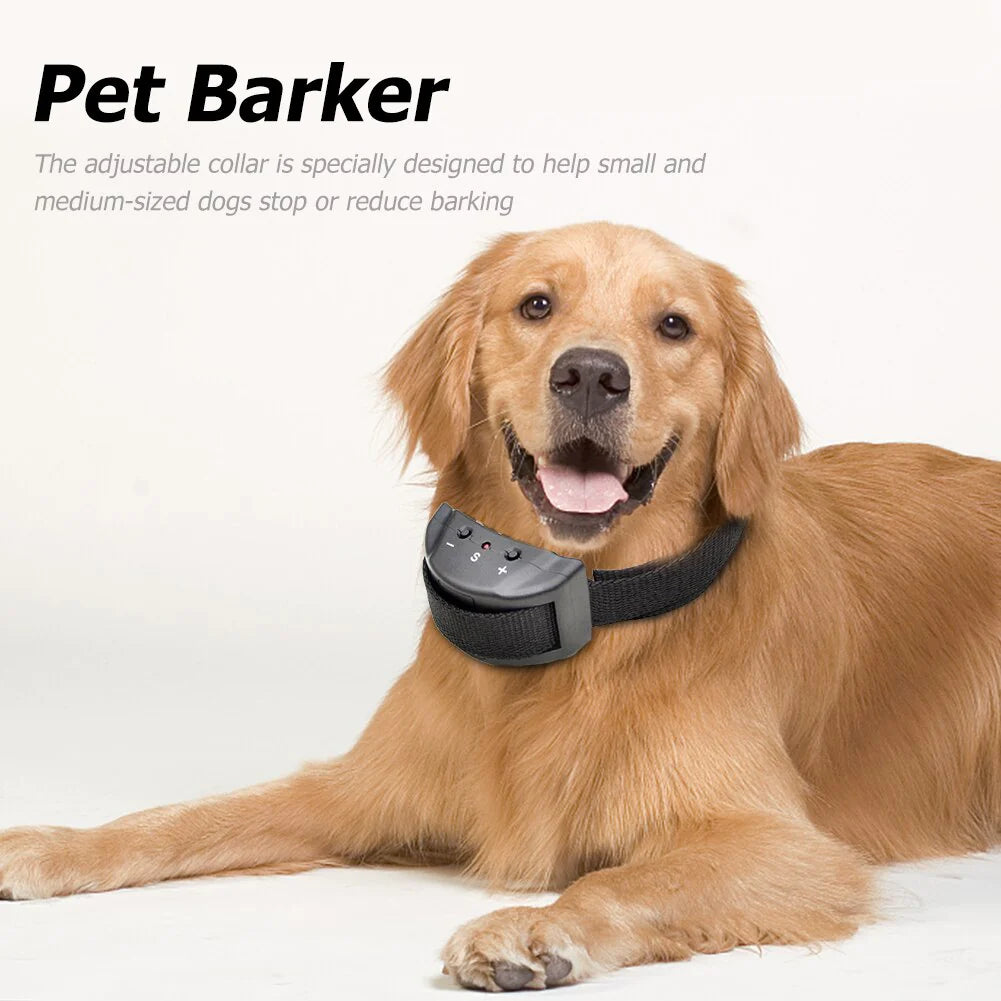 Automatic anti Bark Barking Dog Shock Control Collar Device Large Medium Small